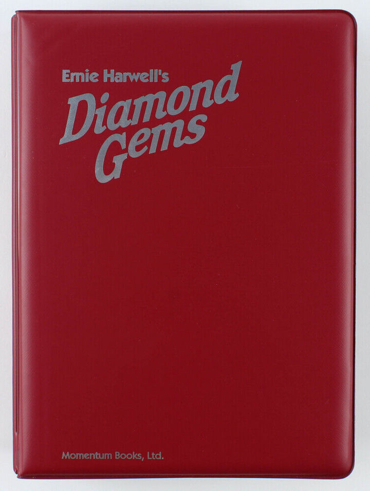 ERNIE HARWELL SIGNED DIAMOND GEMS L/E BOOK + AUDIO CASSETTES & BINDER w/ PSA COA Image 2