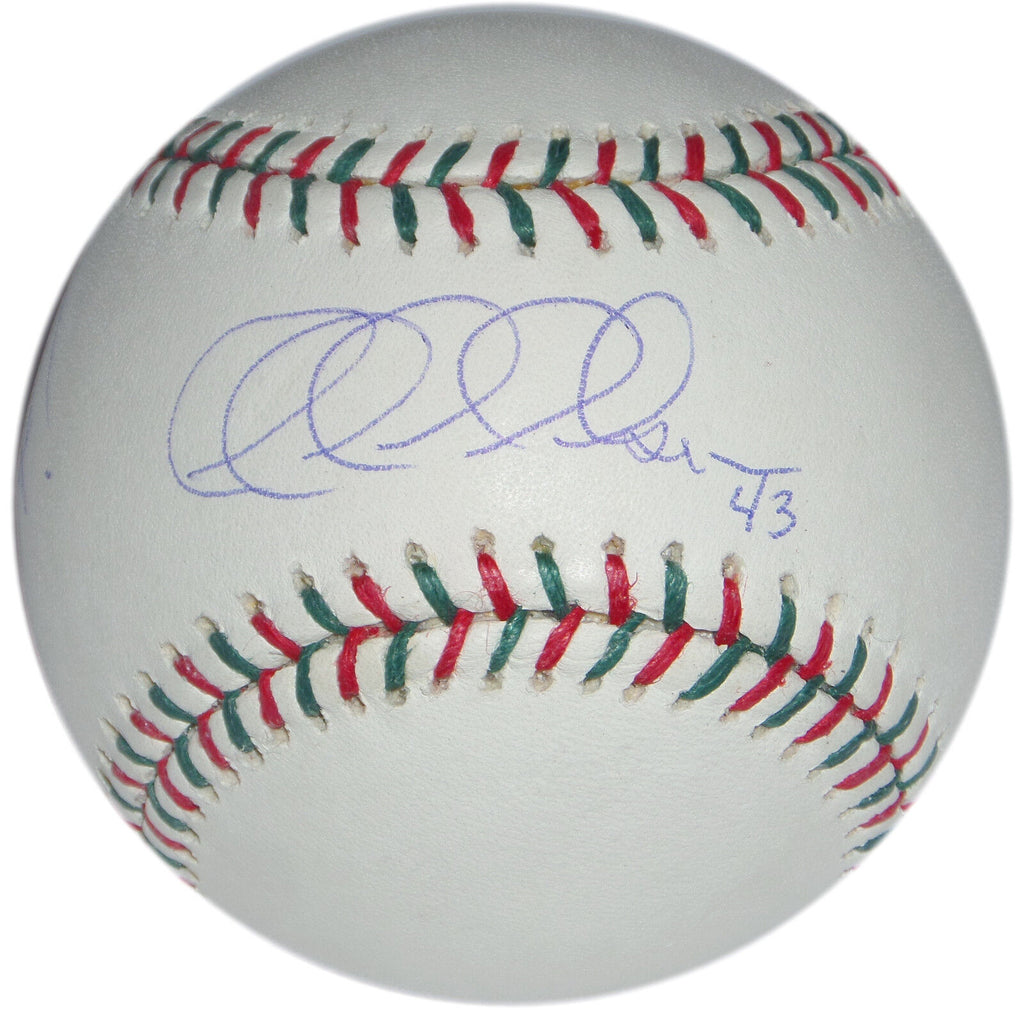 Carlos Baerga Autographed Official MLB Baseball - JSA COA