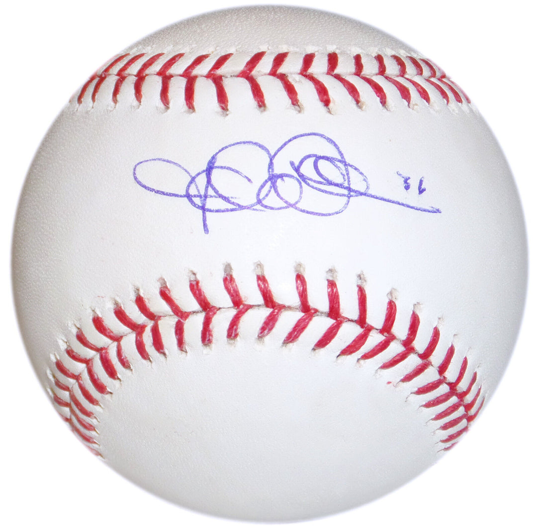 JERED WEAVER SIGNED OFFICIAL MLB HOLOGRAM BASEBALL ANAHEIM ANGELS #36 SD PADRES Image 1