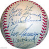 NY METS 1984 TEAM SIGNED ONL BALL HERNANDEZ SANTANA STEARNS GIBBONS WILSON SISK Image 2