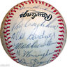 NY METS 1984 TEAM SIGNED ONL BALL HERNANDEZ SANTANA STEARNS GIBBONS WILSON SISK Image 4