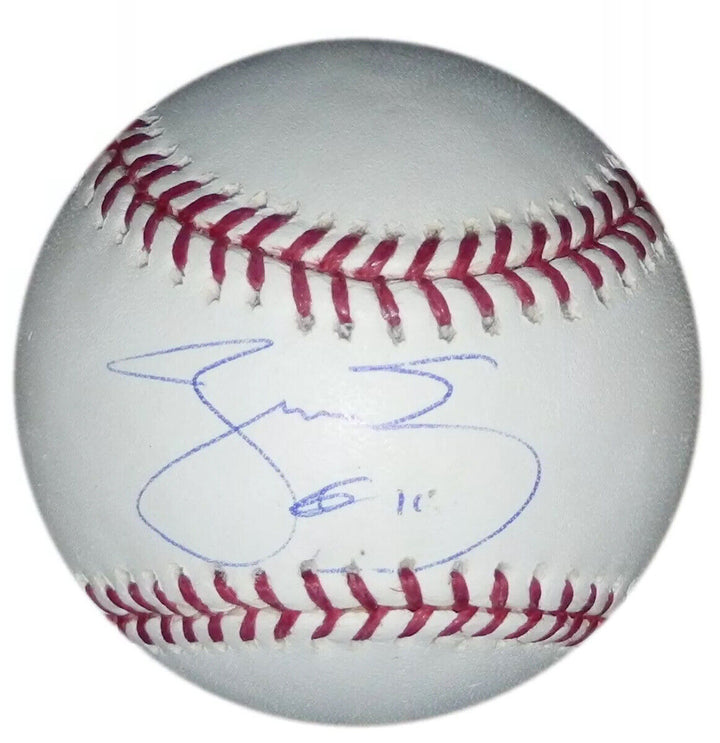 JOE MCEWING SIGNED OML BASE BALL NY METS CARDINALS ROYALS ASTROS w/ MLB HOLOGRAM Image 1