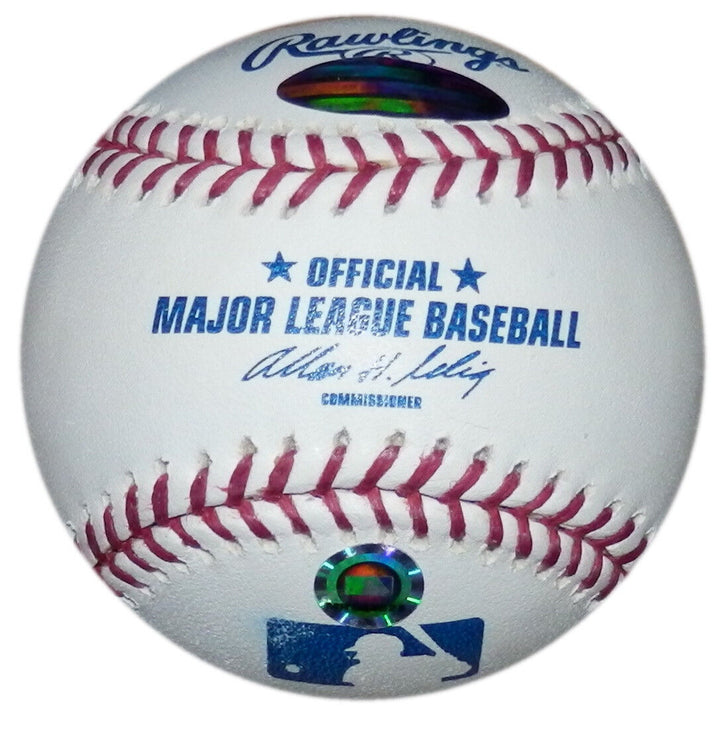JOE MCEWING SIGNED OML BASE BALL NY METS CARDINALS ROYALS ASTROS w/ MLB HOLOGRAM Image 2