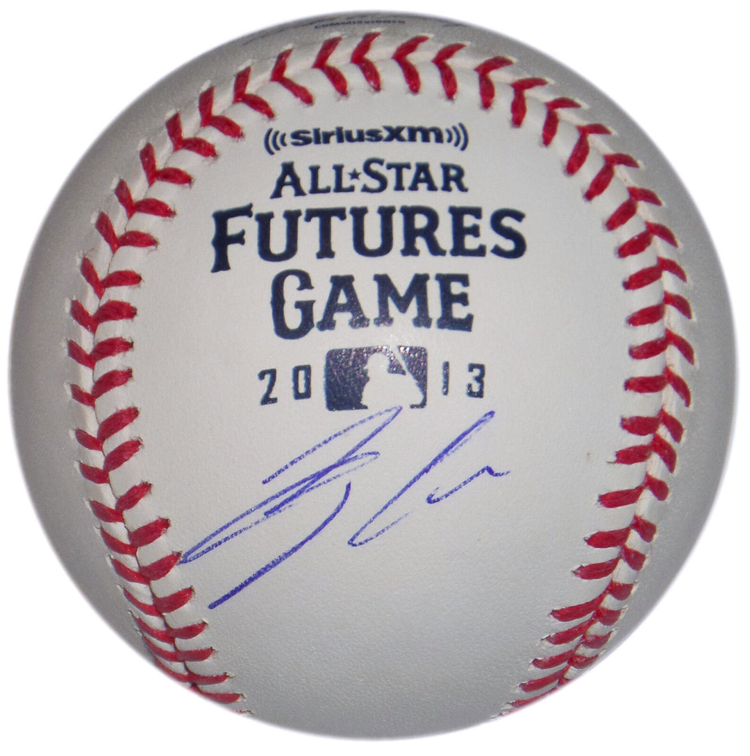 AJ COLE SIGNED FANFEST 2013 ALL STAR FUTURES GAME BASE BALL WASHINGTON NATIONALS Image 1