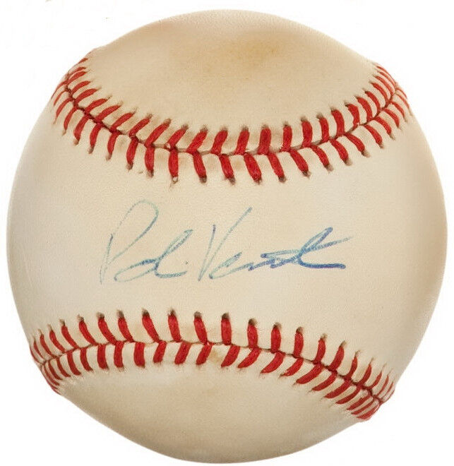 ROBIN VENTURA SIGNED BOBBY BROWN BALL CHICAGO WHITE SOX NY METS YANKEES DODGERS Image 1