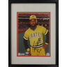 BILL MADLOCK PITTSBURGH PIRATES SIGNED 8x10 PHOTO MATTED FRAMED 12x15 DODGERS  Image 1
