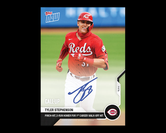 2020 TYLER STEPHENSON SIGNED TOPPS NOW AUTO CARD 265A HR 1st