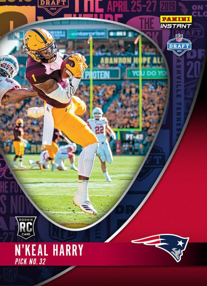 2019 PANINI INSTANT 50 CARD NFL DRAFT NIGHT COMPLETE SET JONES LAWRENCE MURRAY + Image 9