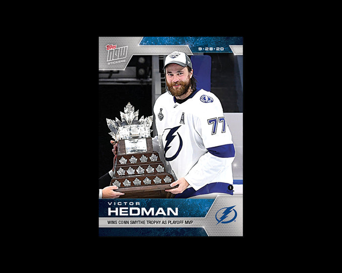 TAMPA BAY LIGHTNING STANLEY CUP CHAMPIONS TOPPS NOW 7-STICKER PACK #SCP203 - 209 Image 3