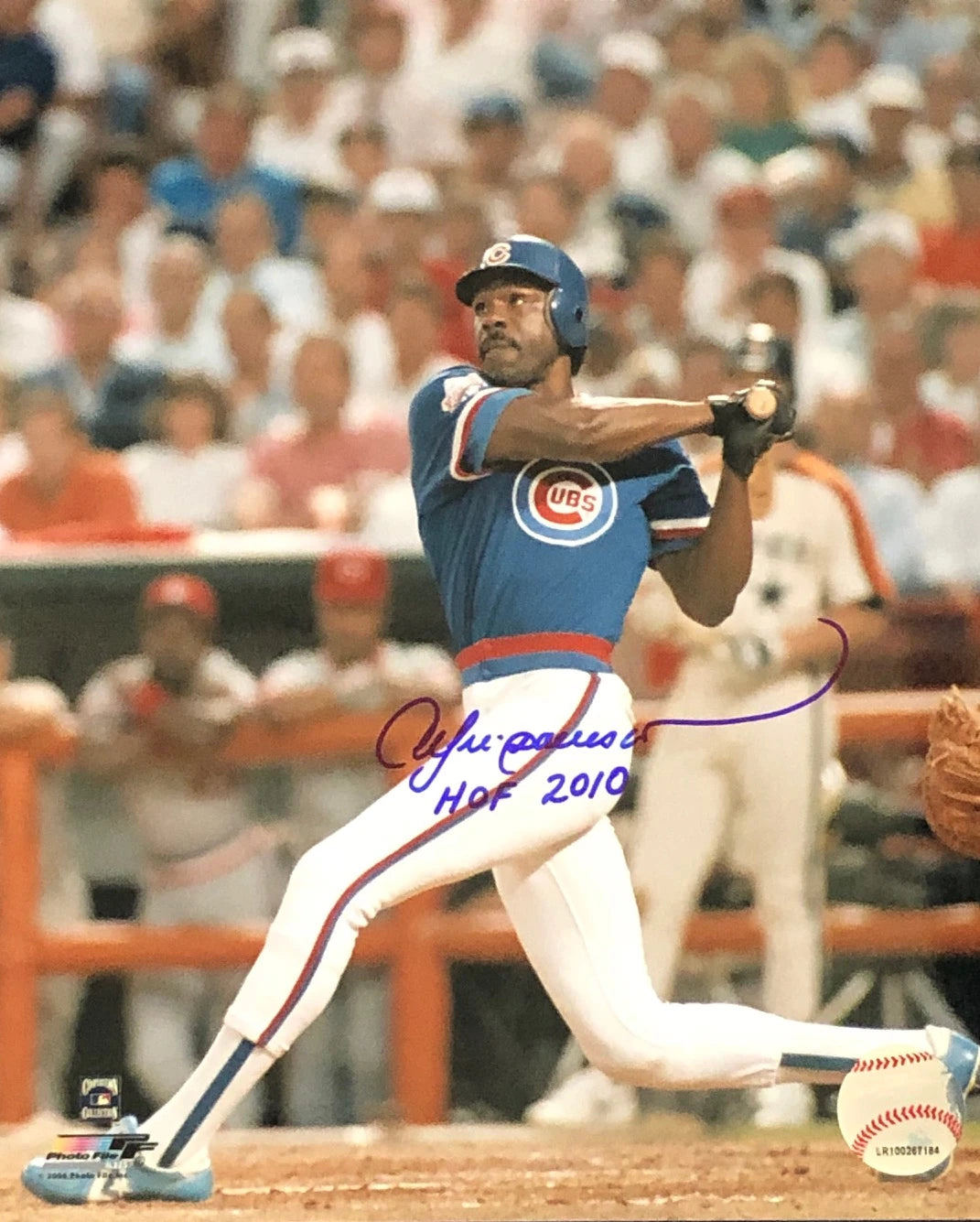 Andre Dawson ""HOF 2010"" Autographed 8x10 Photo Image 2