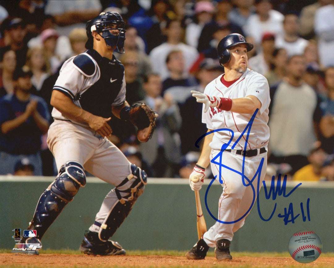 Bill Mueller Autographed Boston Red Sox 8x10 Photo Image 2