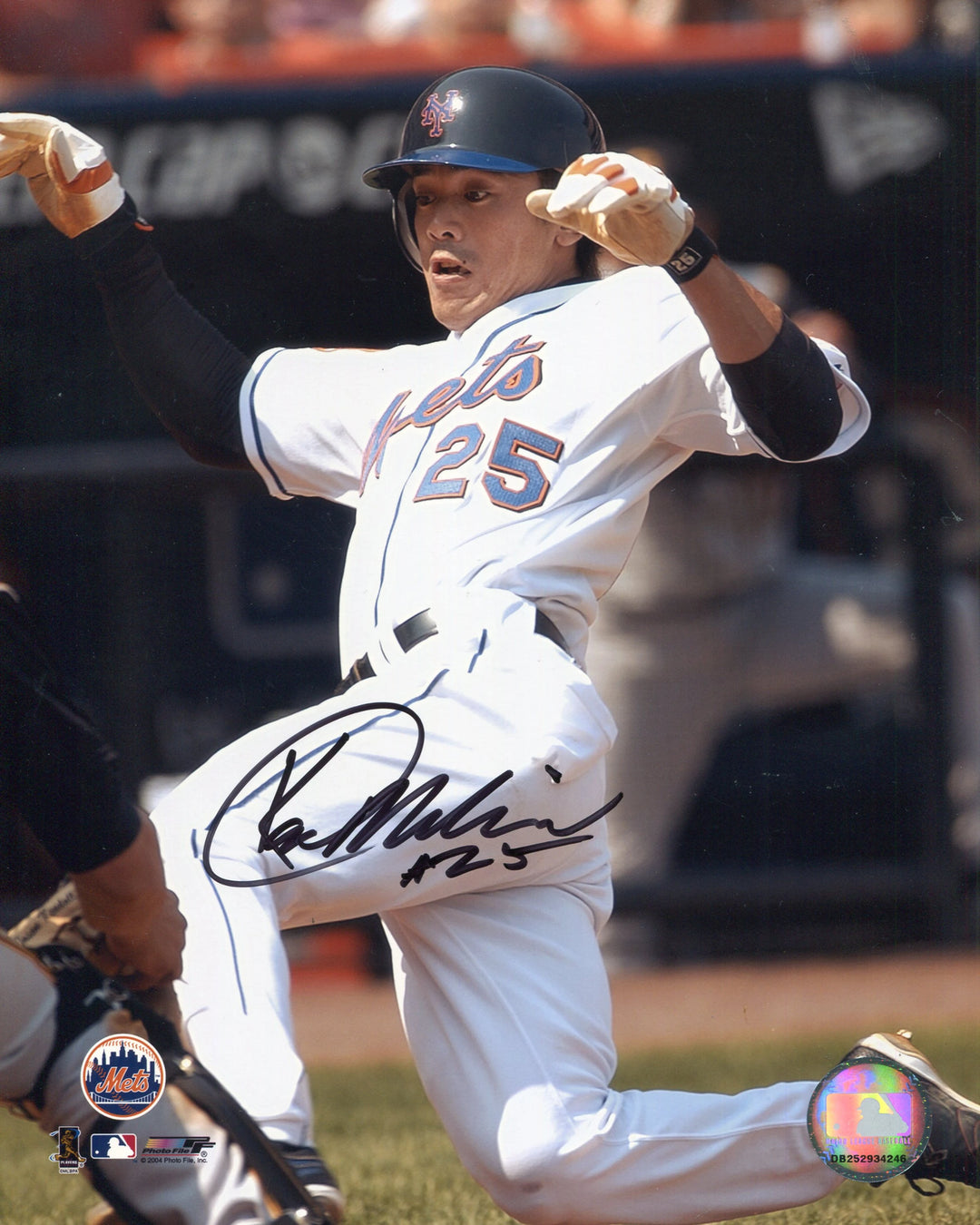 Kazuo Matsui Autographed 8x10 Baseball Photo Image 1