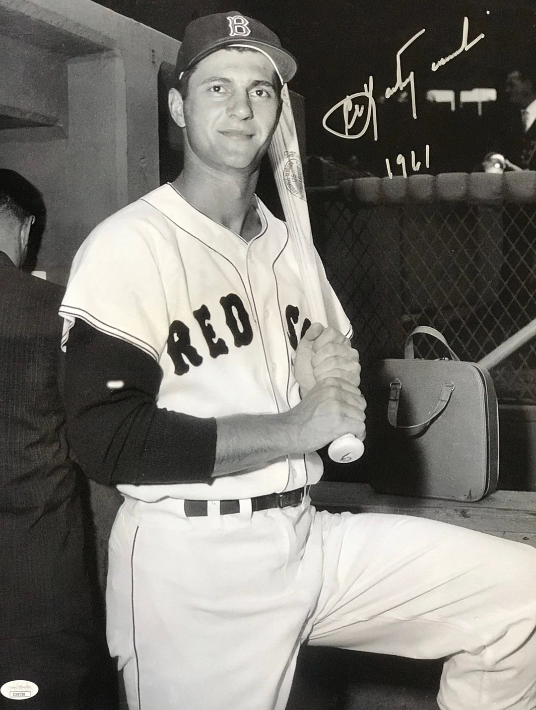 Carl Yastrzemski Autographed 16x20 Photo (JSA) Image 2