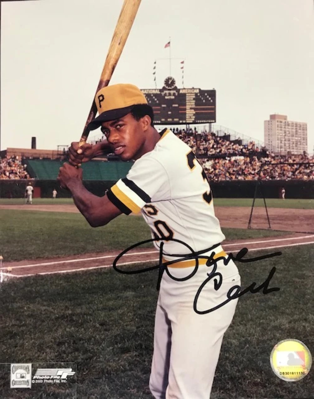 Dave Cash Autographed 8x10 Baseball Photo Image 2