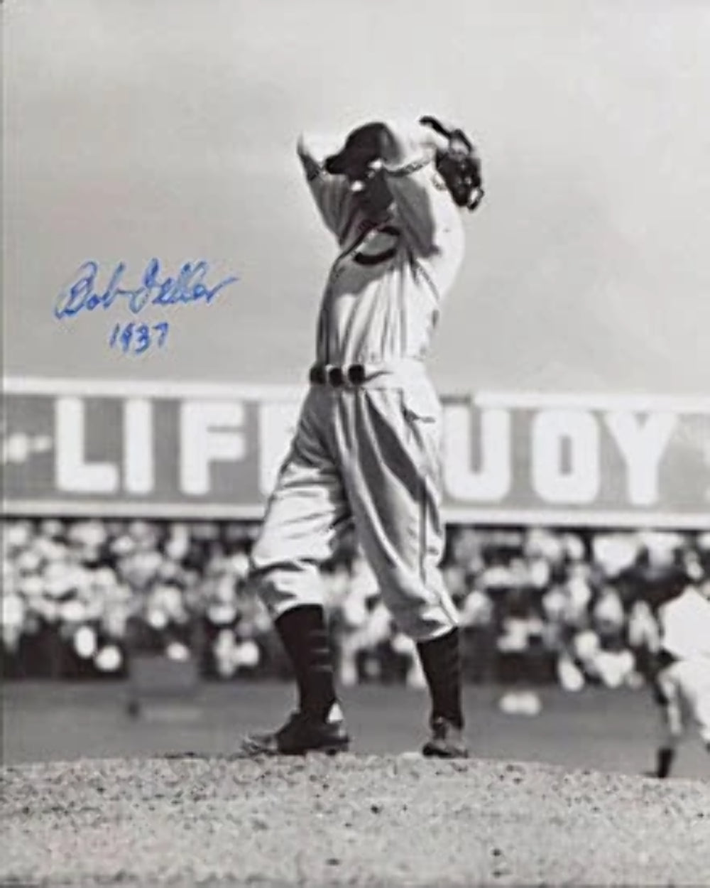 Bob Feller Autographed/Signed 8x10 Photo Image 2