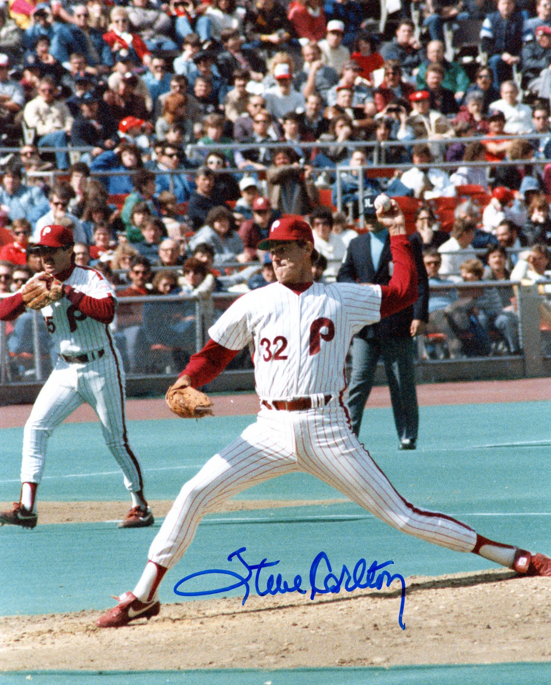 Steve Carlton Autographed 8x10 Photo (JSA) Image 8