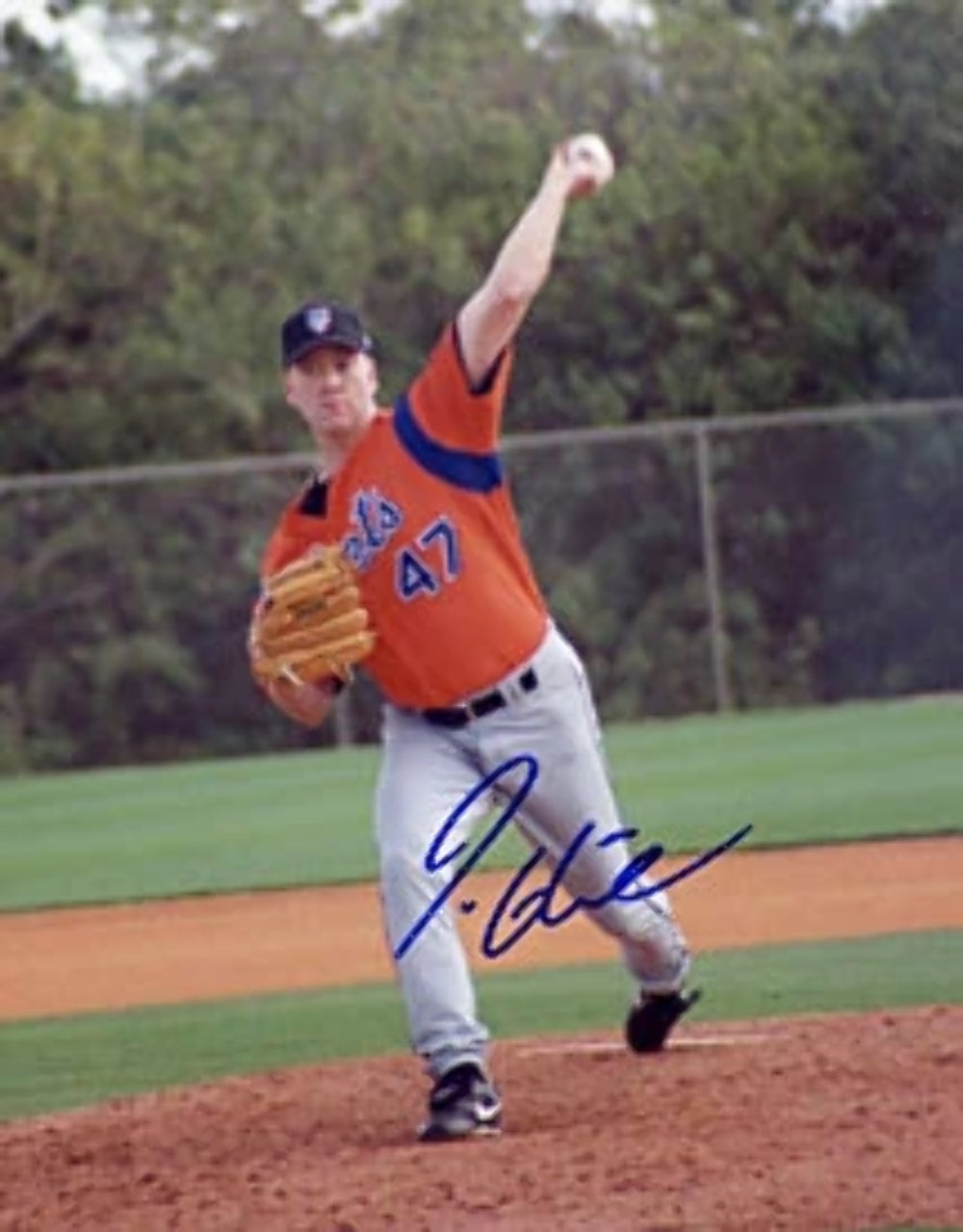 Tom Glavine Autographed / Signed Baseball 8x10 Photo Image 2