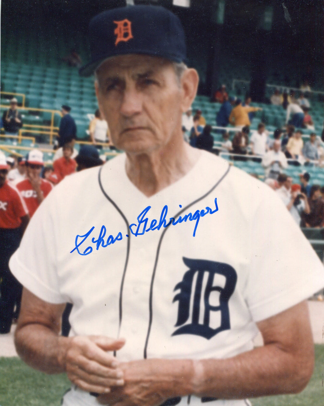 Charlie Gehringer Autographed 8x10 Photo Image 1