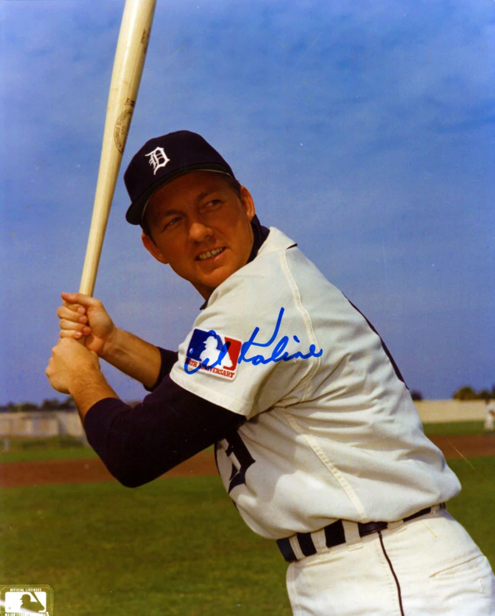 Al Kaline Autographed 8x10 Photo Image 2