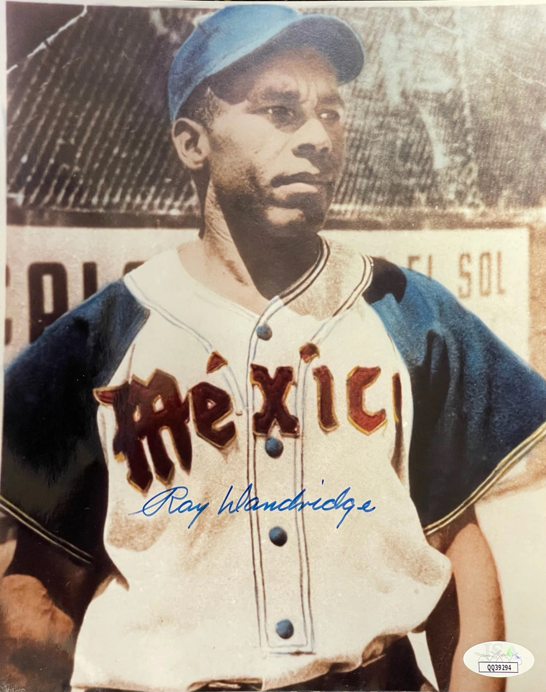 Ray Dandridge Autographed 8x10 Baseball Baseball Photo (JSA) Image 2