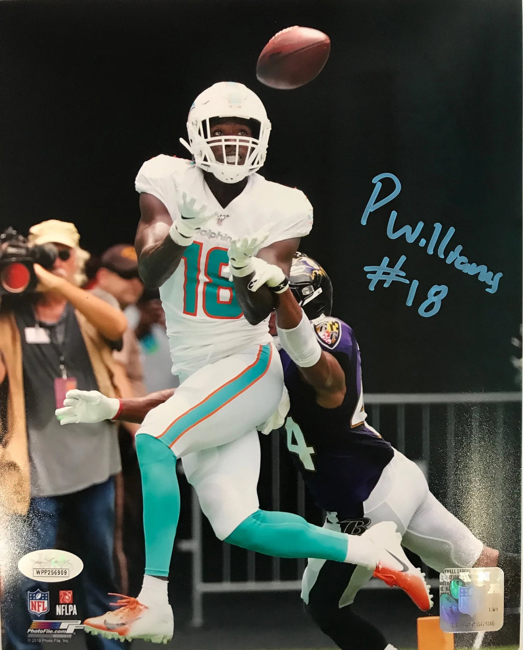 Preston Williams Autographed 8x10 Photo (JSA) Image 4