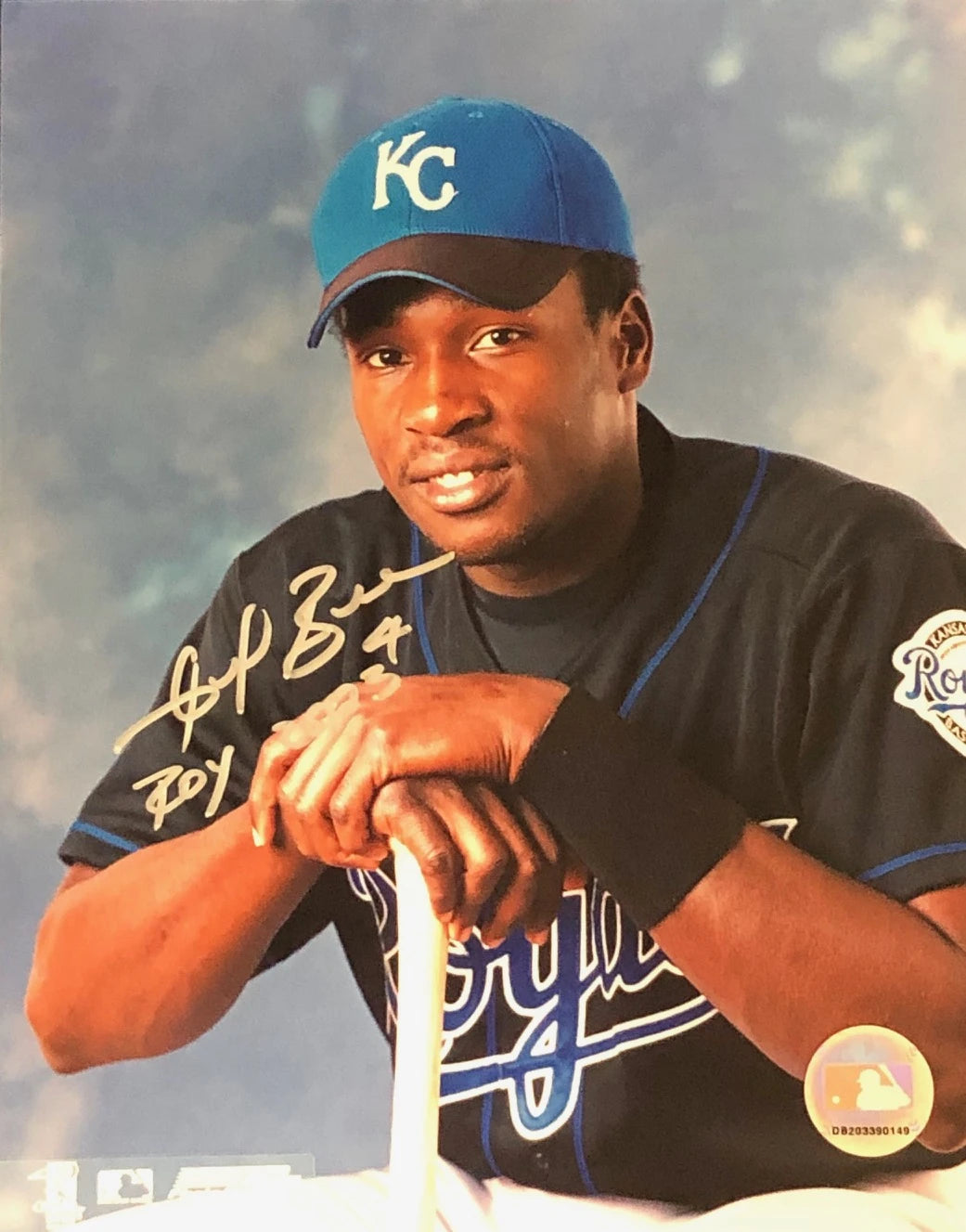 Angel Berroa Autographed 8x10 Photo Image 1