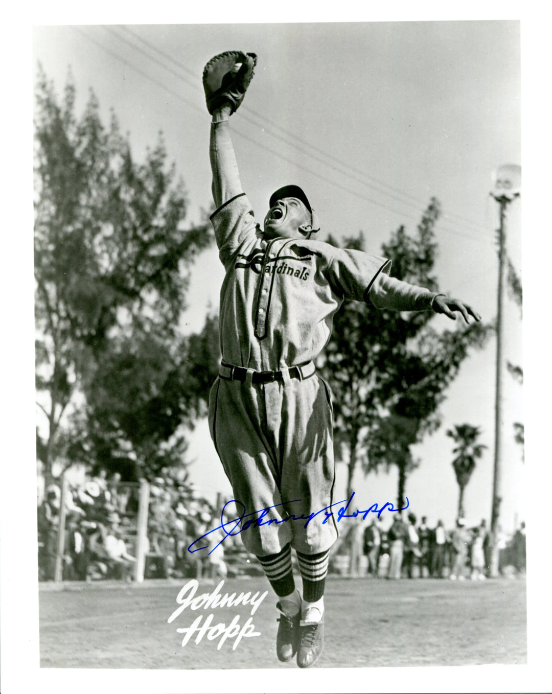 Johnny Hopp Autographed 8x10 Photo Image 2