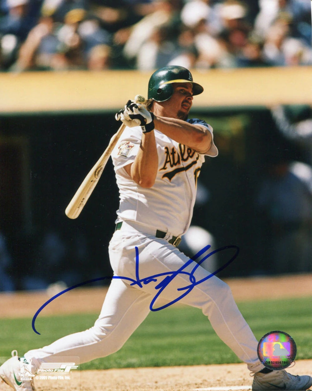 Jason Giambi Autographed 8x10 Photo Image 2