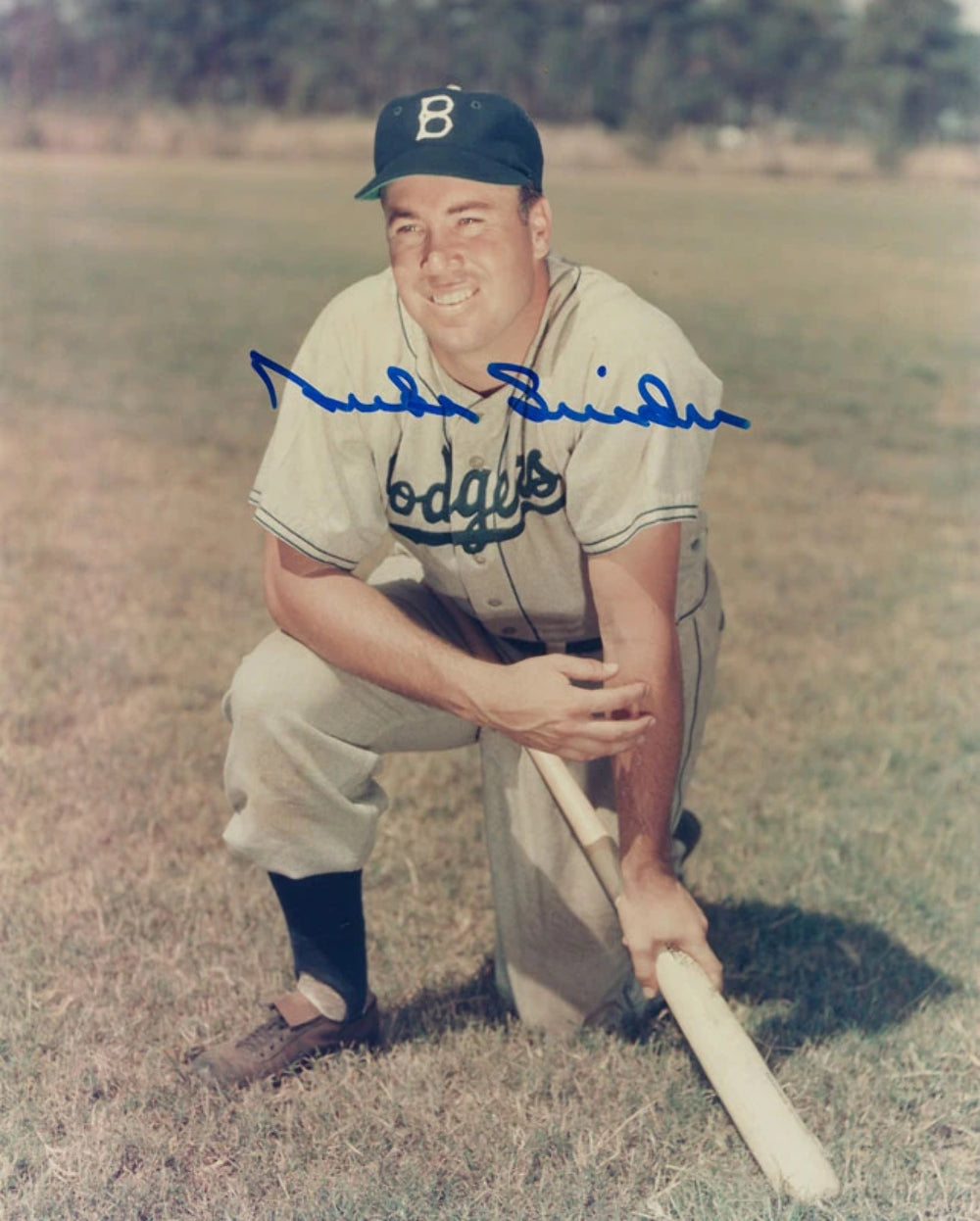 Duke Snider Autographed 8x10 Photo Image 3