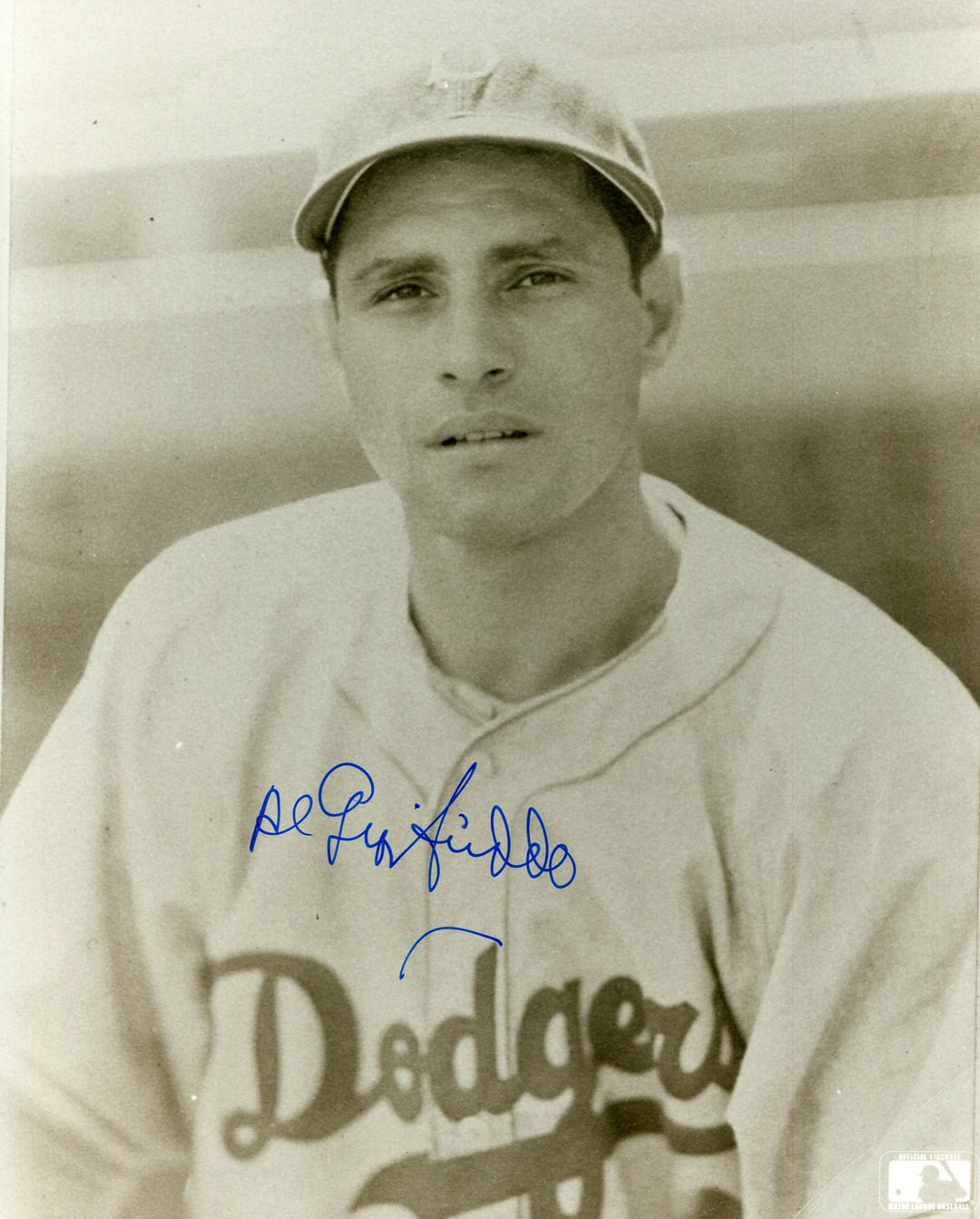 Al Gionfriddo Autographed 8x10 Photo Image 2