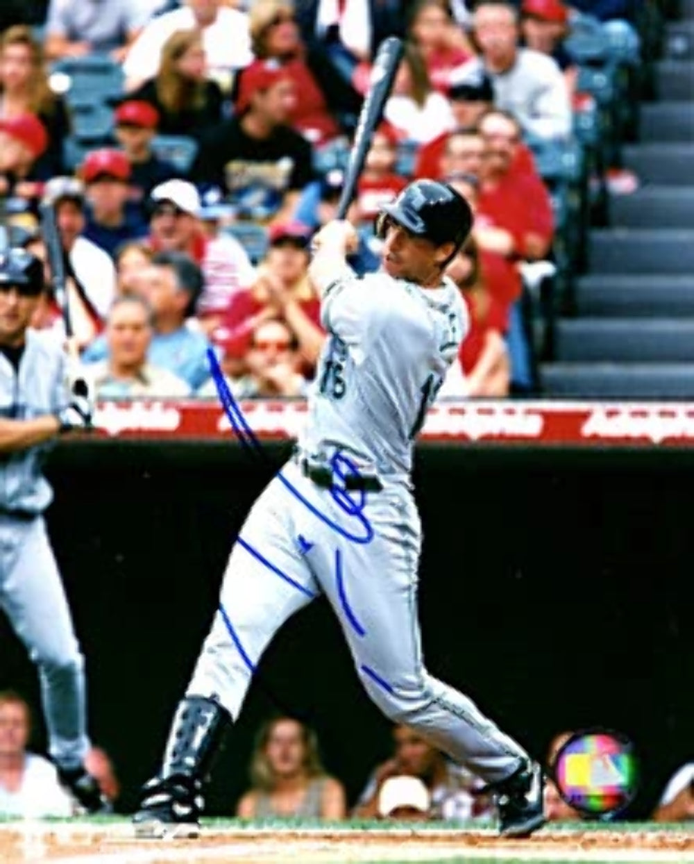 Travis Lee Autographed / Signed Hitting 8x10 Photo Image 2