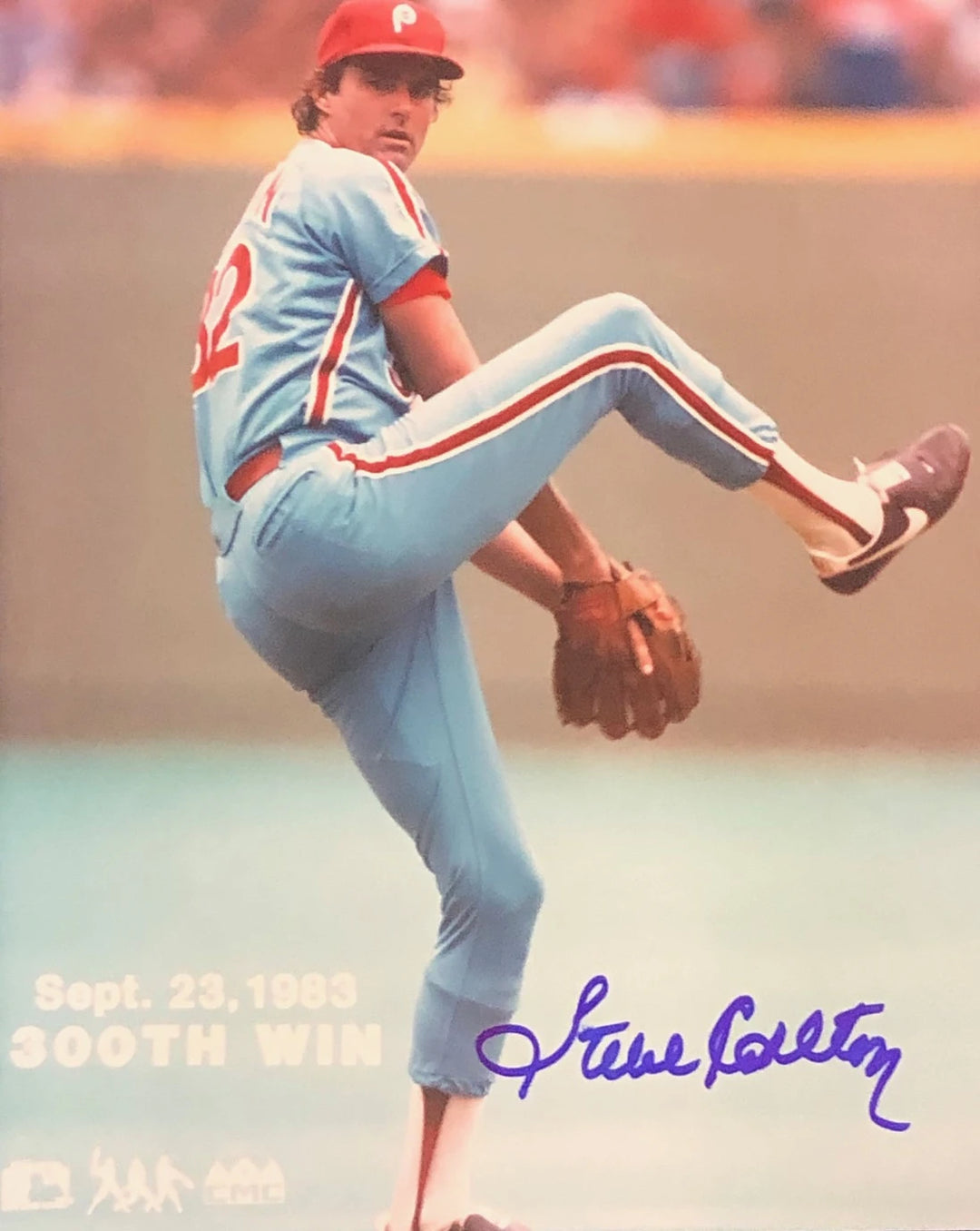 Steve Carlton Autographed 8x10 Photo Image 2