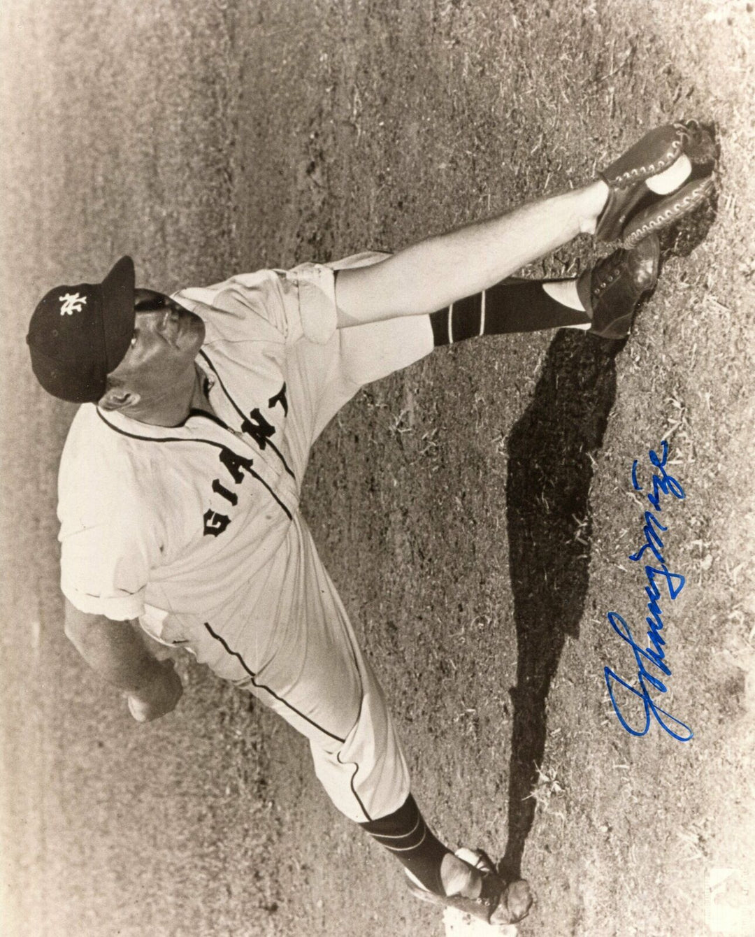 Johnny Mize Autographed 8x10 Photo Image 2