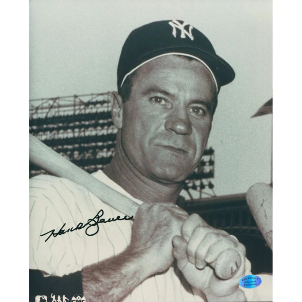 Hank Bauer Autographed 8x10 Baseball Photo Image 2