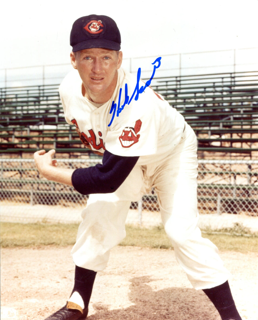 Herb Score Autographed 8x10 Baseball Photo Image 2