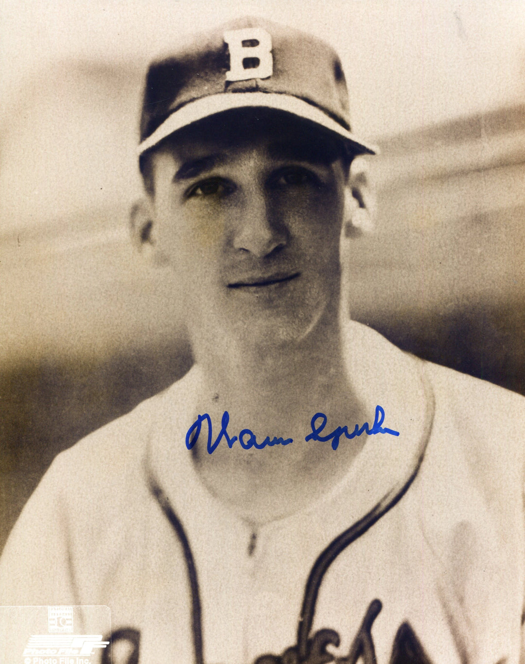 Warren Spahn Autographed 8x10 Photo Image 2