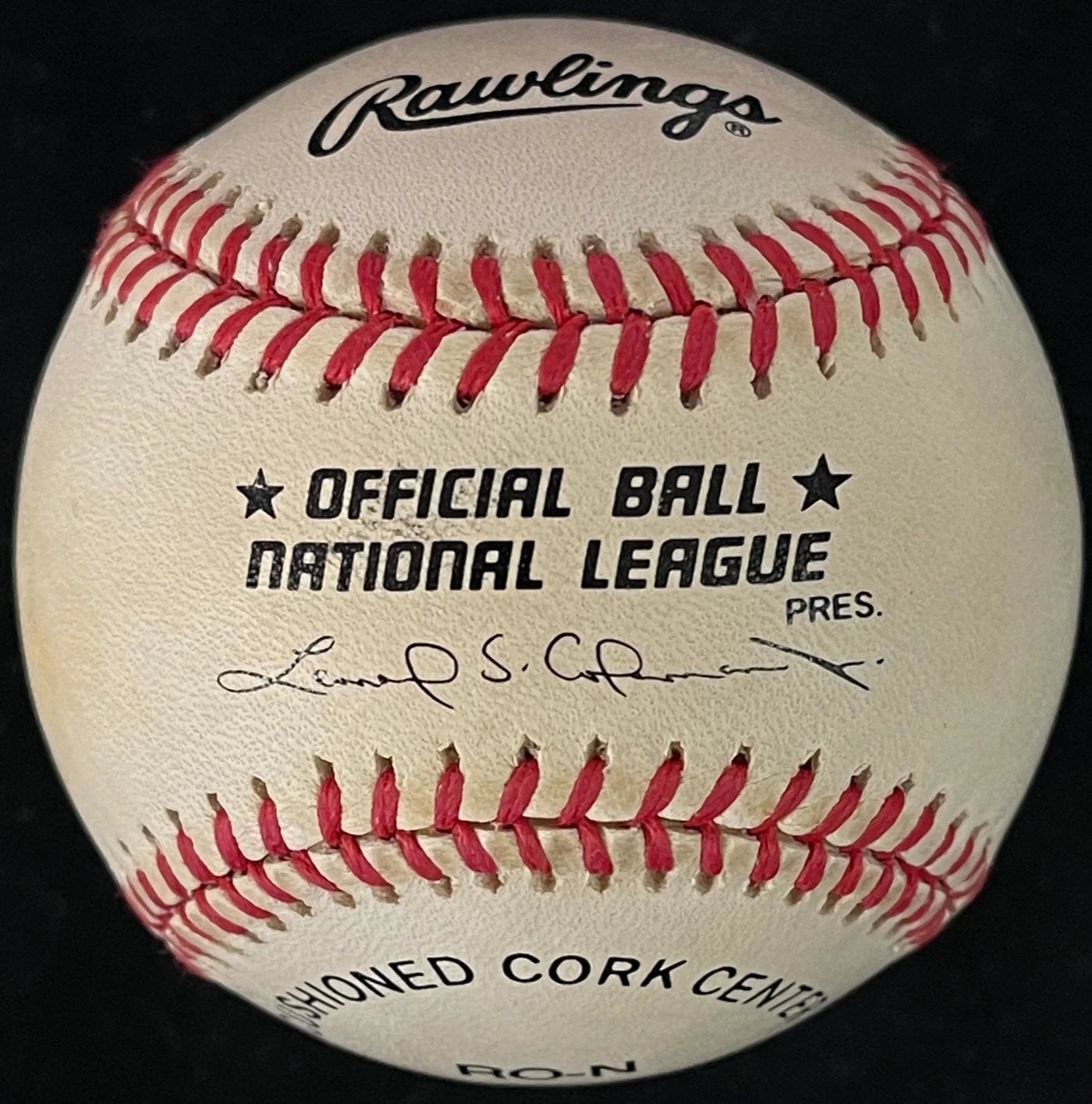 Warren Spahn Autographed Official National League Baseball