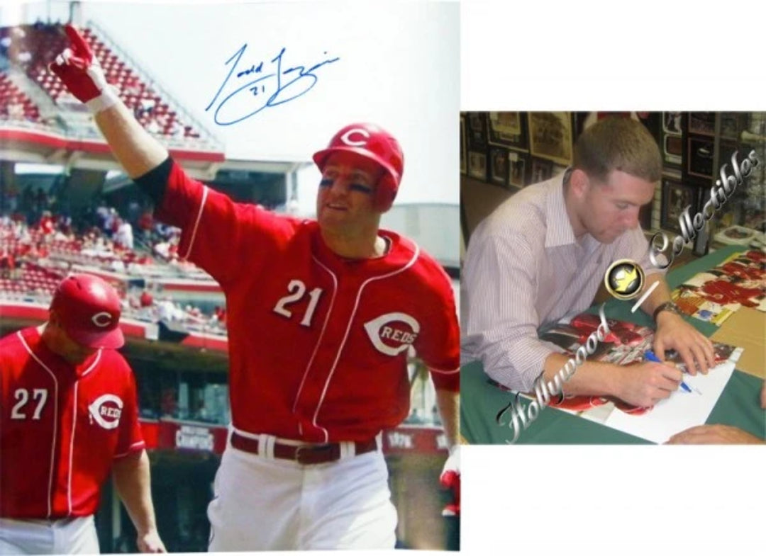 Todd Frazier Autographed 16x20  Photo Image 1