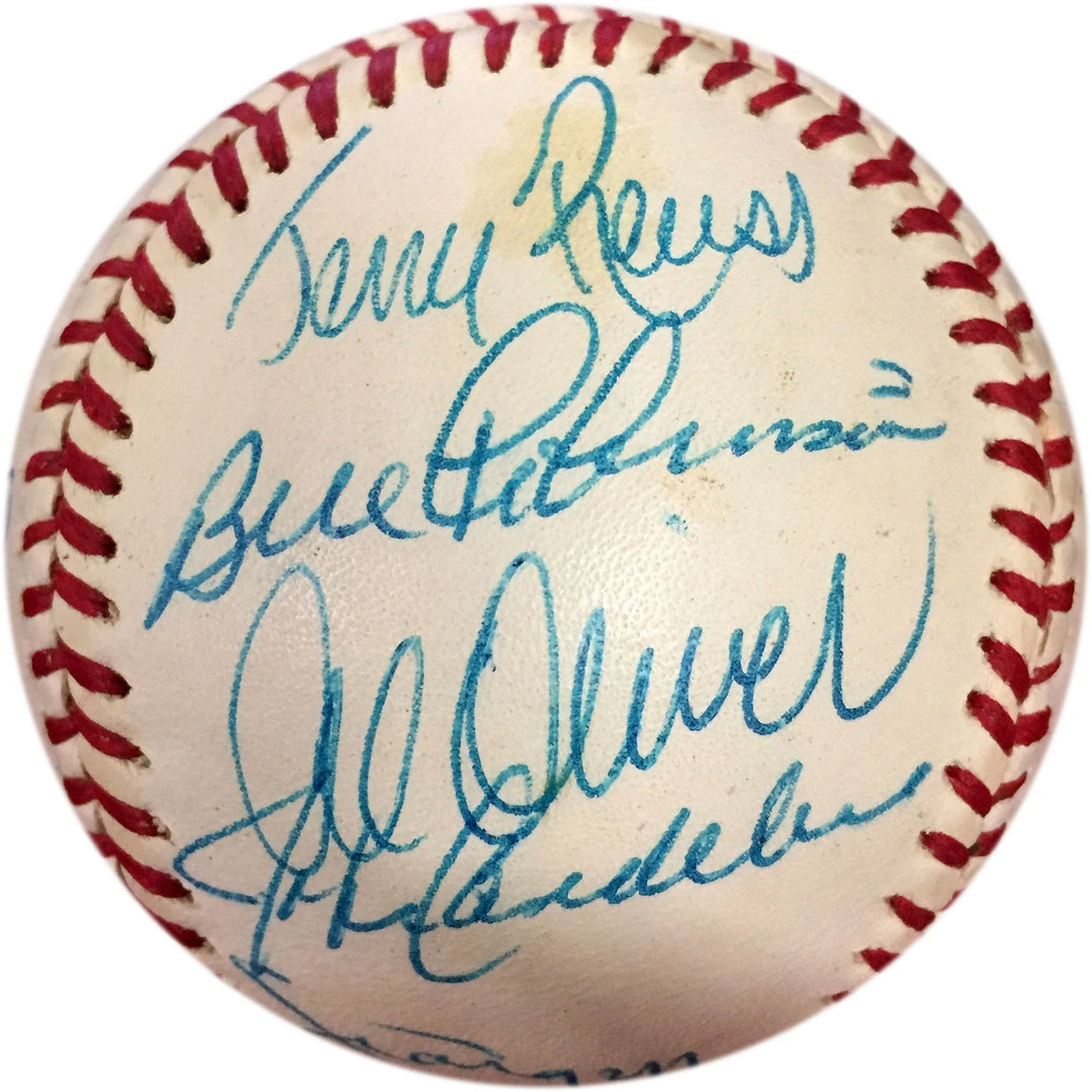 1977 Pittsburgh Pirates Autographed Baseball Image 4
