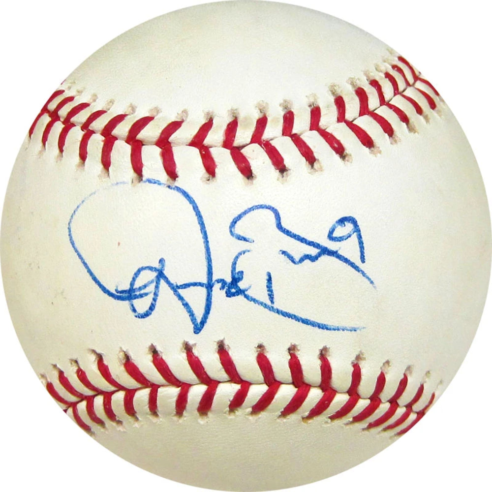 Domonic Brown Autographed Baseball (JSA) Image 1