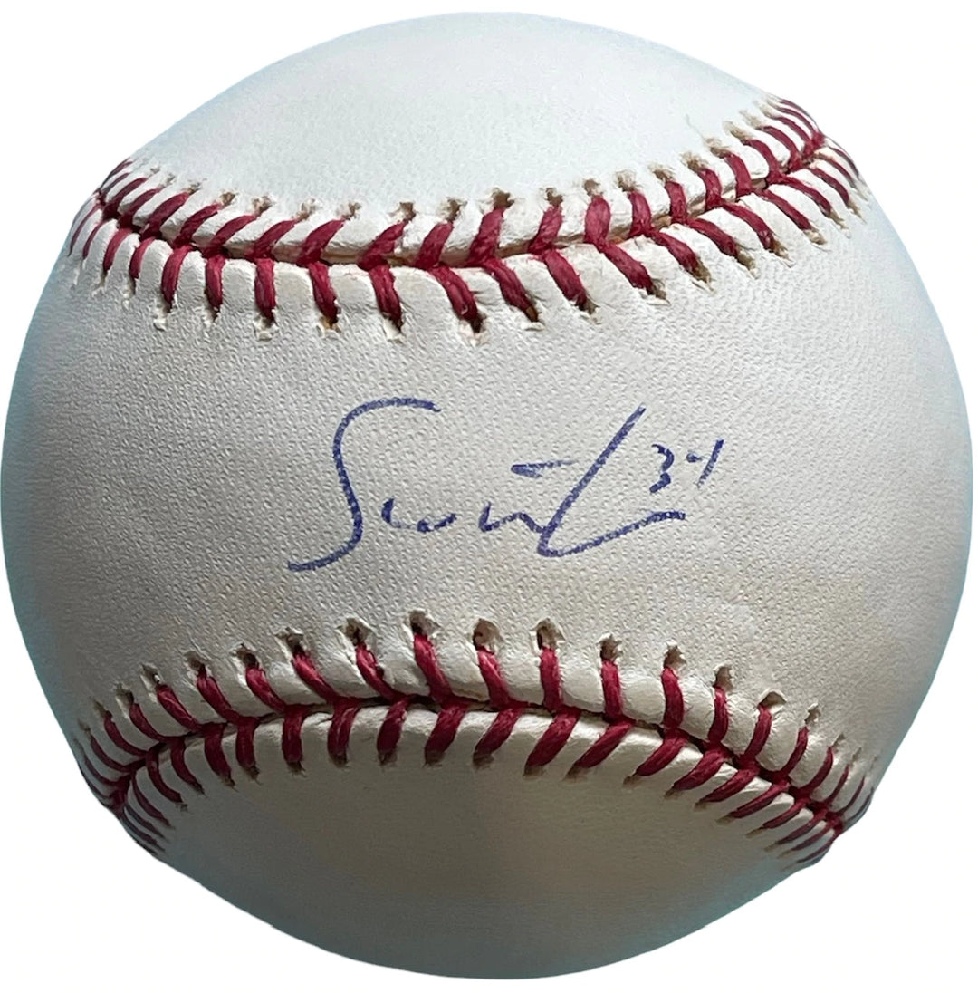 Scott Olsen Autographed Official Major League Baseball Image 2