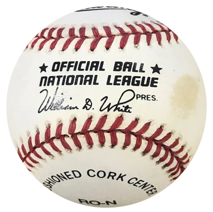 Bryan Harvey Autographed Official National League Baseball Image 2