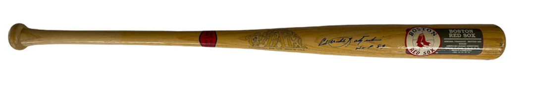 Carl Yastrzemski Autographed Cooperstown Bat (Beckett) Image 1