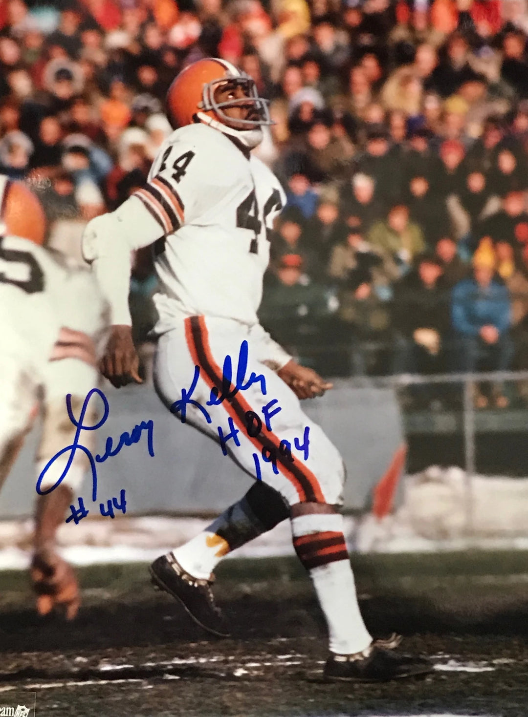 Leroy Kelly Autographed 8x10 Football Photo Image 4