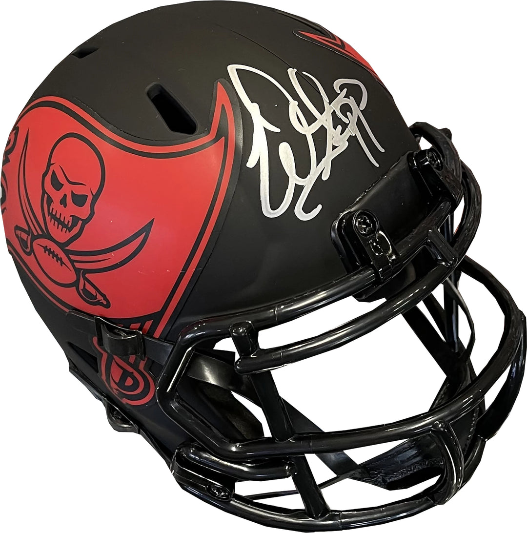 Warren Sapp Autographed Tampa Bay Buccaneers Eclipse Mini Helmet Image 1