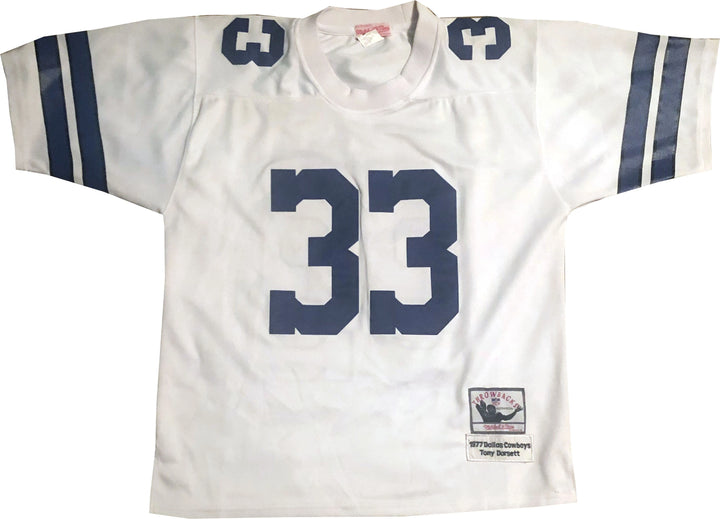 Tony Dorsett "HOF 94" Autographed Dallas Cowboys Jersey (JSA) Image 6