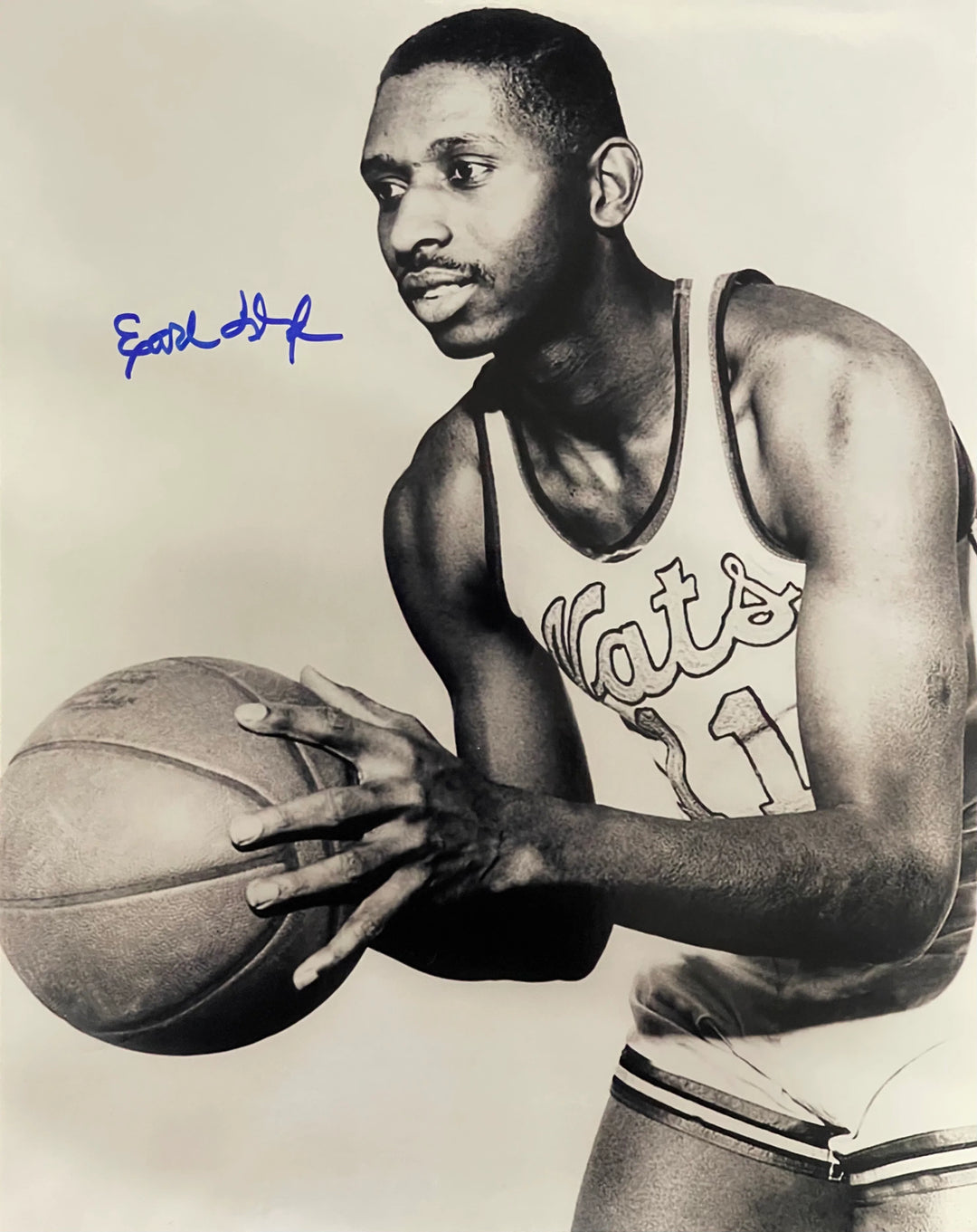 Earl Lloyd Autographed 8x10 Basketball Photo Image 3