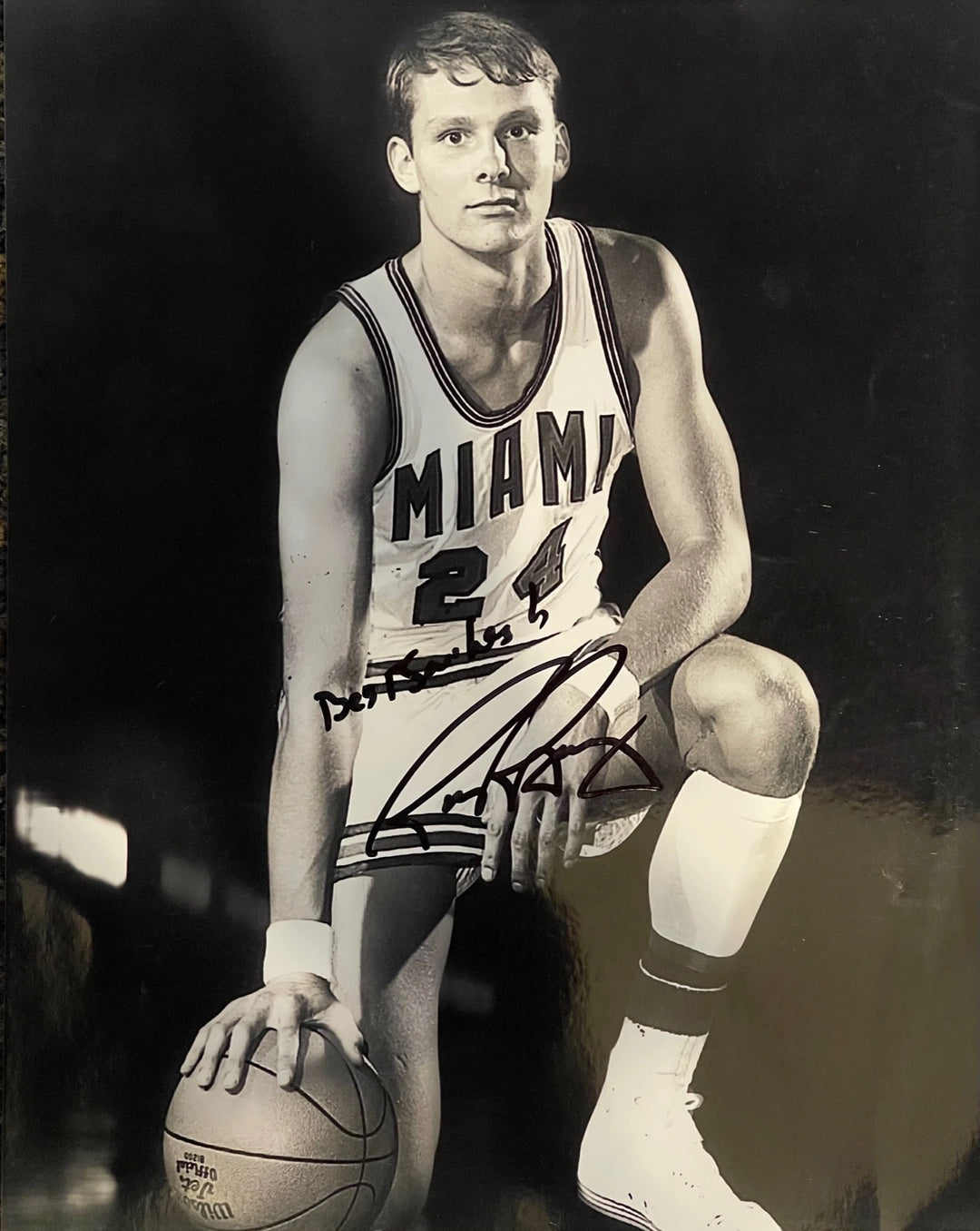 Rick Barry Autographed 8x10 Basketball Photo Image 3