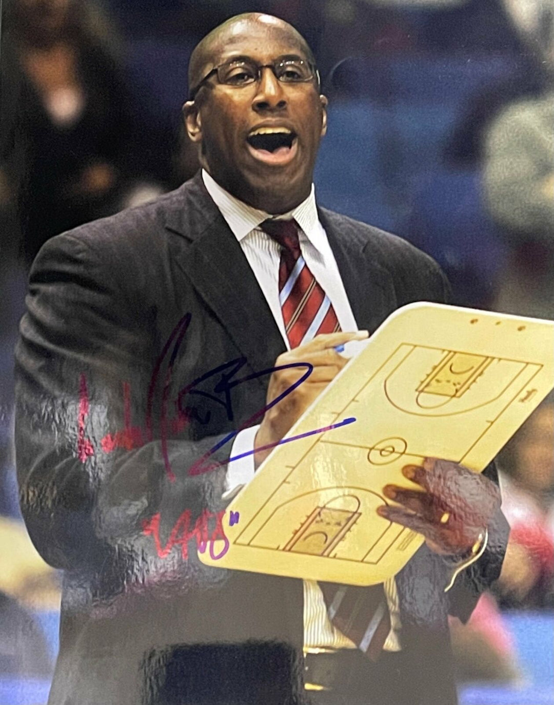 Mike Brown Autographed / Signed Cleveland Cavaliers 8x10 Photo Image 3