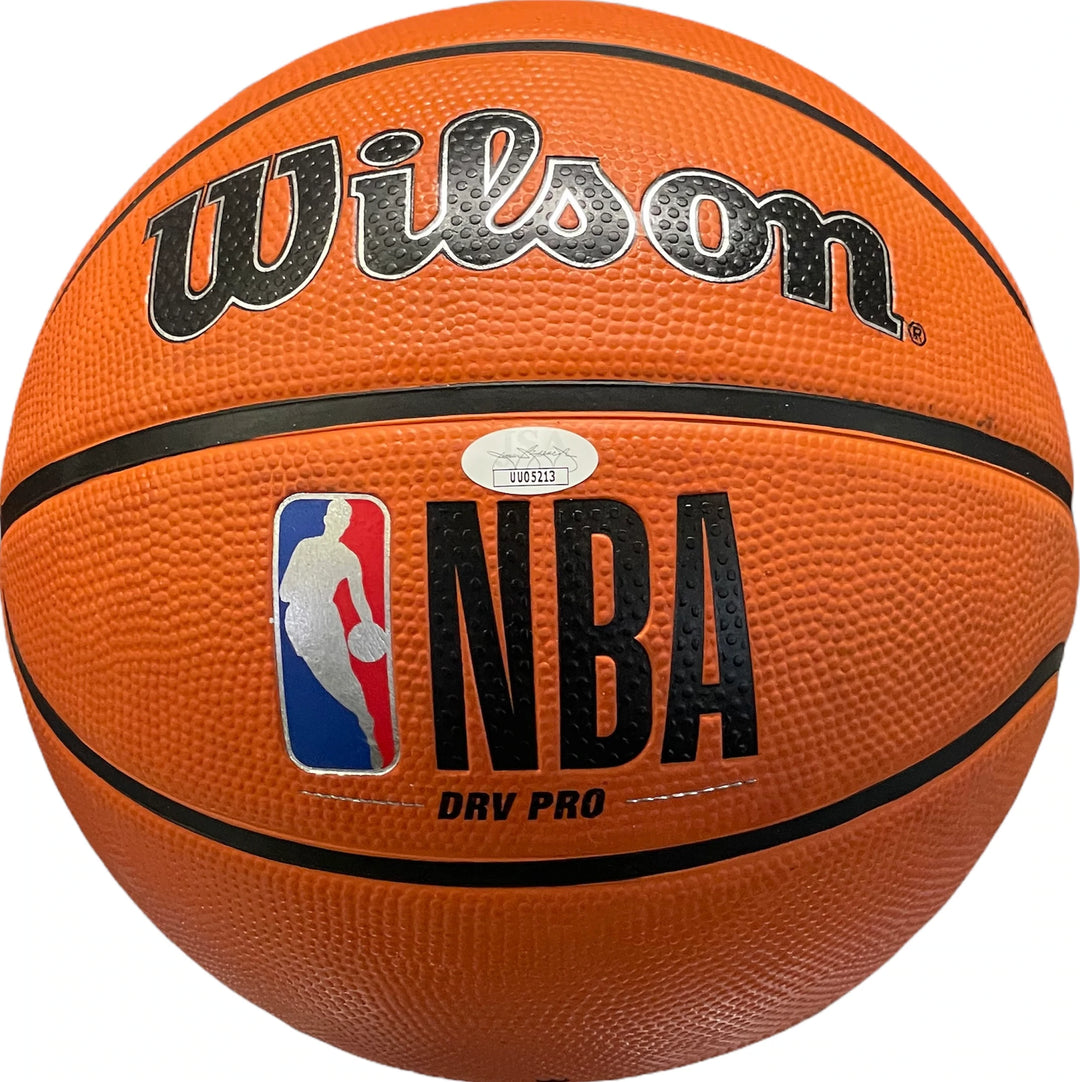 Tyler Herro Autographed Official Wilson Outdoor Basketball (JSA) Image 2